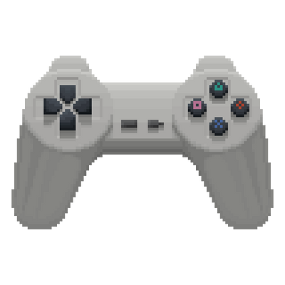 Manette PlayStation pixel